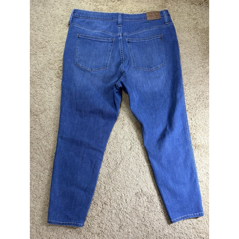 Madewell Curvy Roadtripper Jegging Jeans Women 32 Skinny Hi-Rise Preppy - Picture 12 of 12